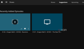 Jellyfin recently added episodes.