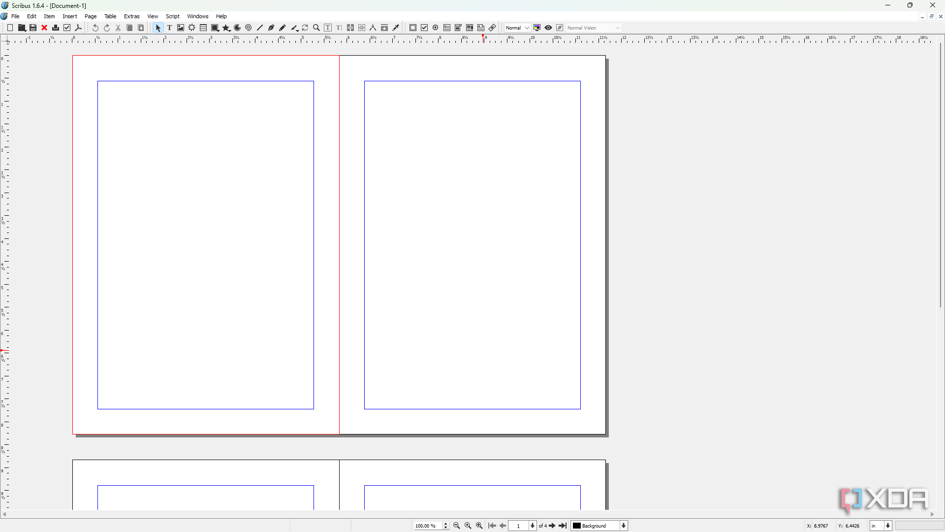 Scribus editor