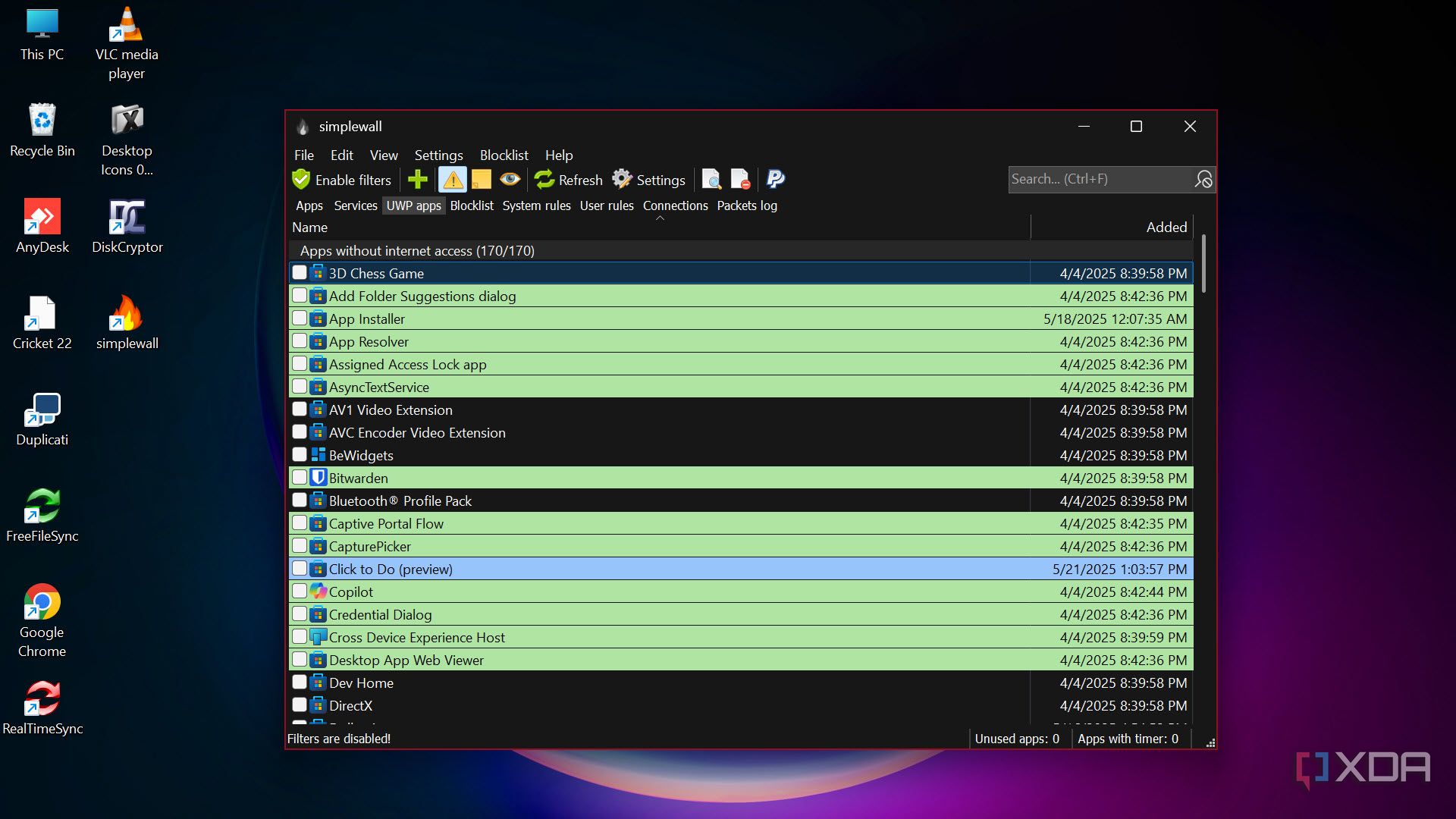 Simplewall is the Windows Firewall tuning tool everyone needs