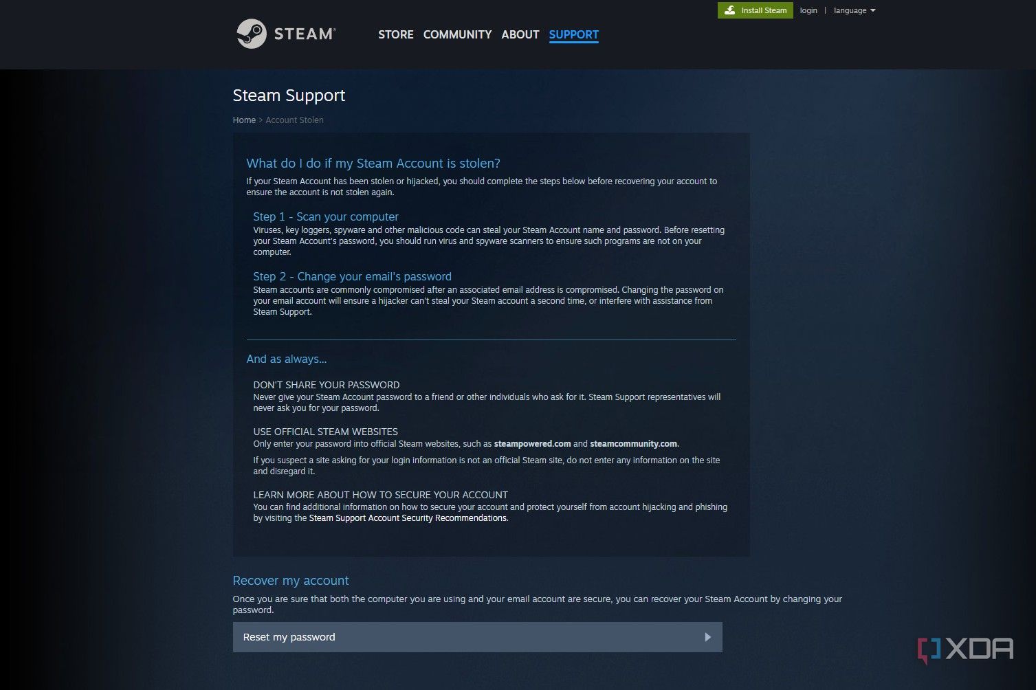 I got my Steam account phished - here’s what I did to get it back