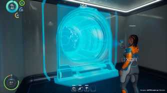 Subnautica 2 crafting inside base.