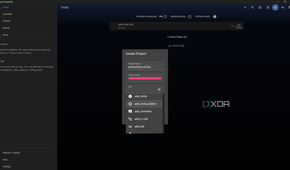 Super Productivity create project