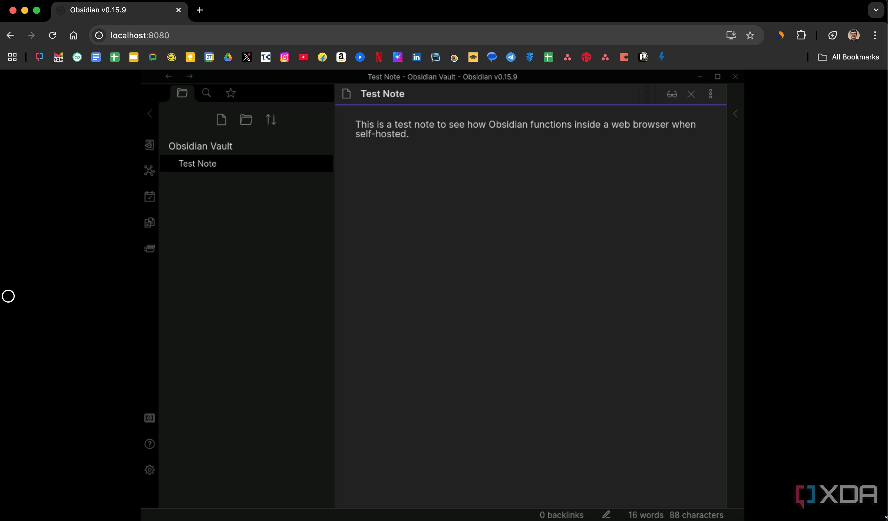 Access Obsidian from anywhere using a browser by self-hosting it