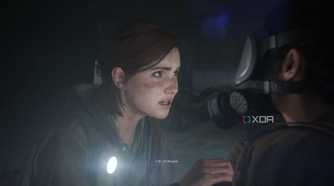 Ellie staring at Dina and revealing that she's immune.