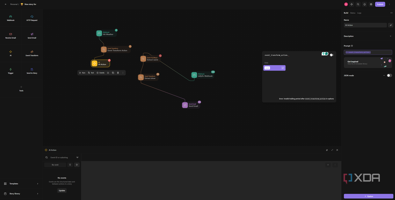 tines-building-home-assistant-flow
