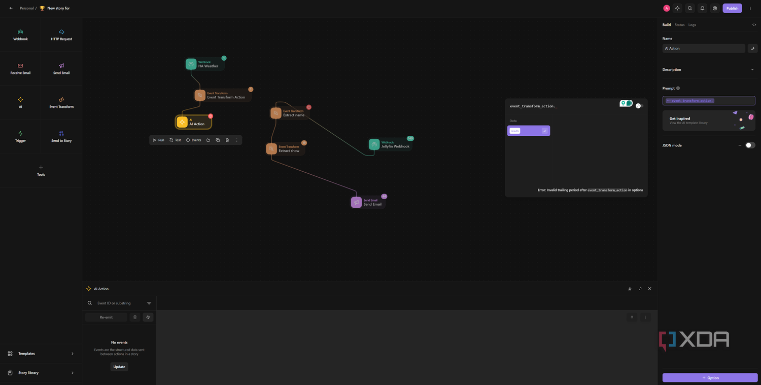 tines-building-home-assistant-flow