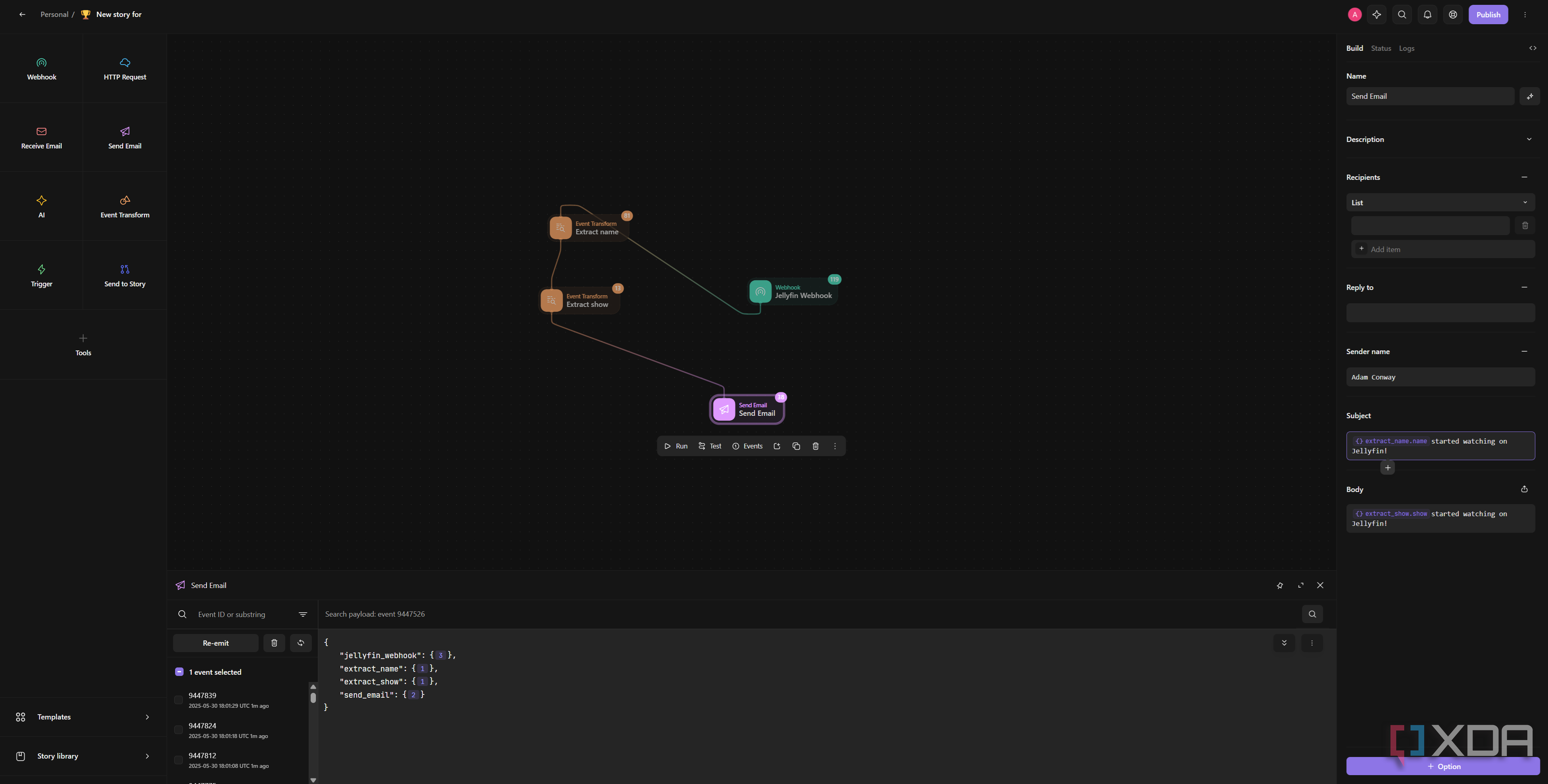 tines-jellyfin-webhook-workflow
