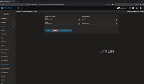 TrueNAS add Backblaze credential