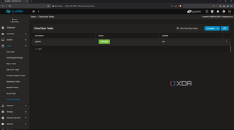 TrueNAS add cloud sync task