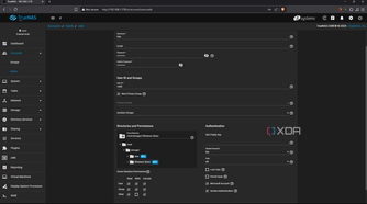 TrueNAS configure new user