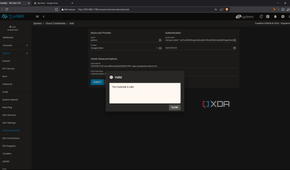 TrueNAS credential verification