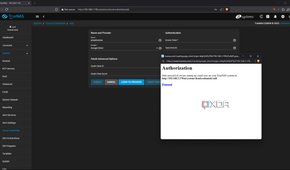 TrueNAS log in with Google account