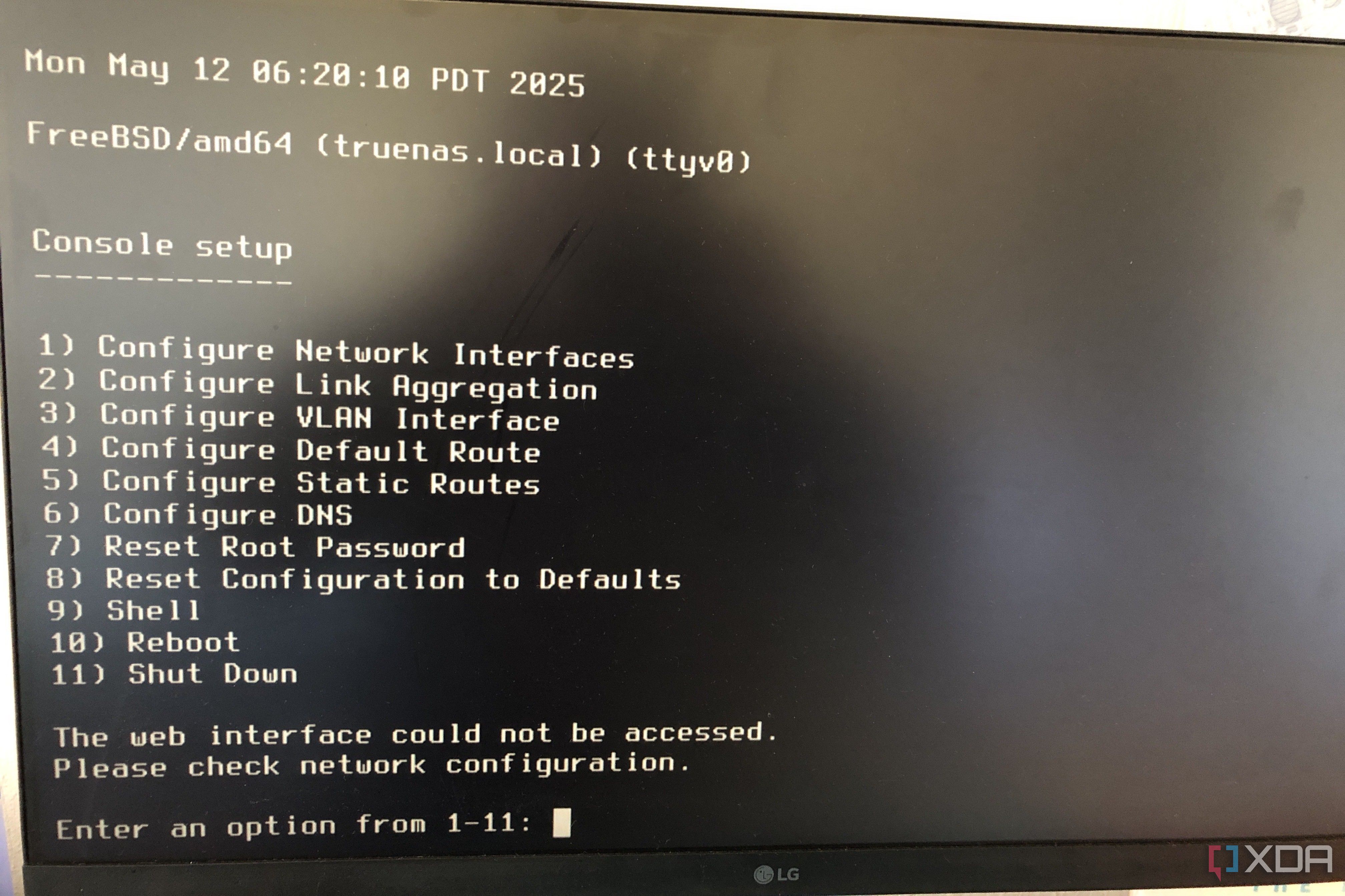 TrueNAS setup
