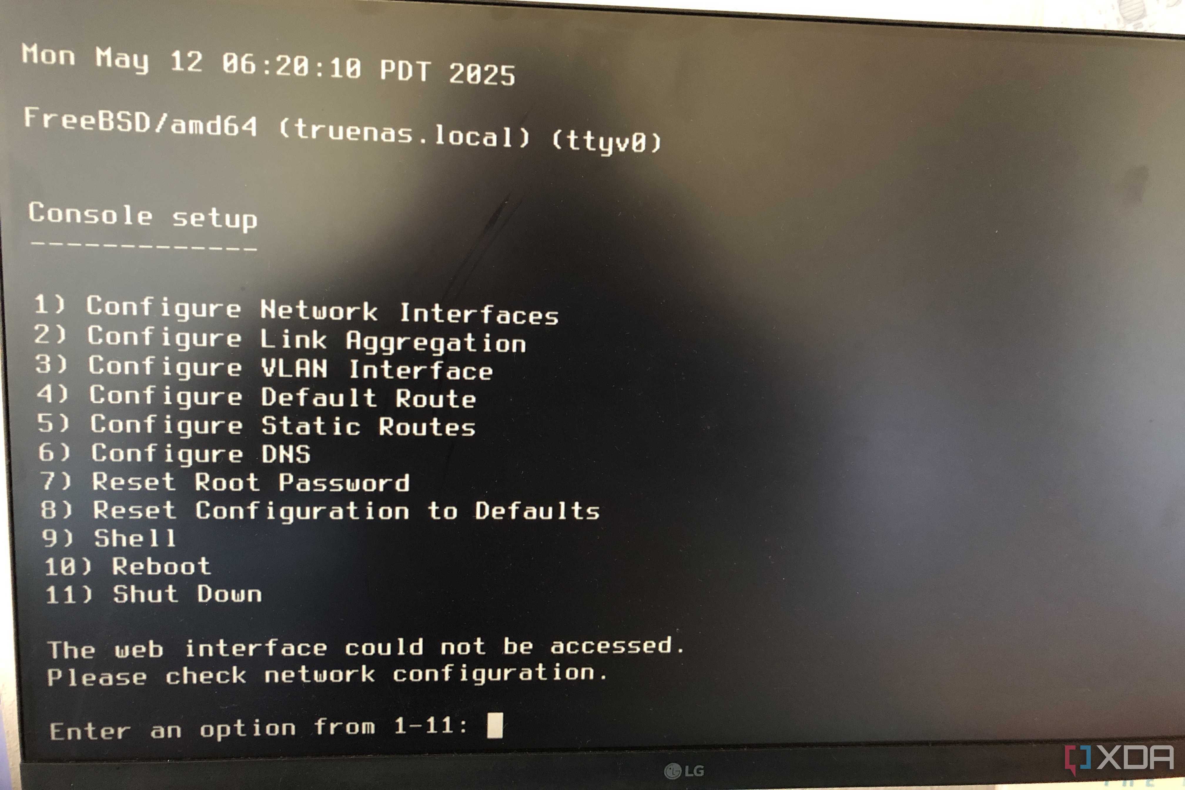 TrueNAS setup