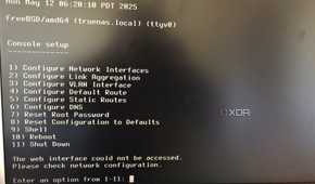 TrueNAS setup