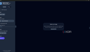 Upscayle editor window
