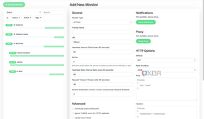 Uptime Kuma Add New Monitor