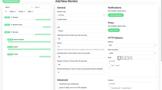 Uptime Kuma Add New Monitor