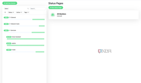 Uptime Kuma Dashboard