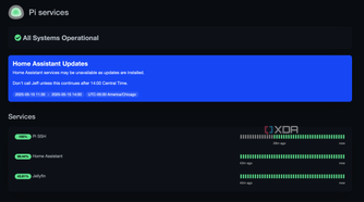 Uptime Kuma HASS maintenance window