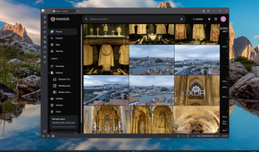 Screenshot of the timeline in Immich showing photos from February 2025