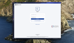 Screenshot of a Vaultwarden login page