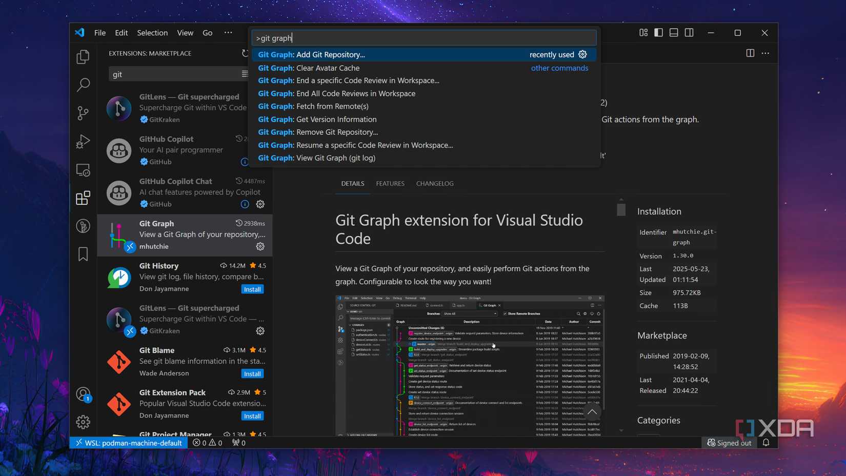 I've only kept these 6 VS Code extensions after deep-cleaning the code ...