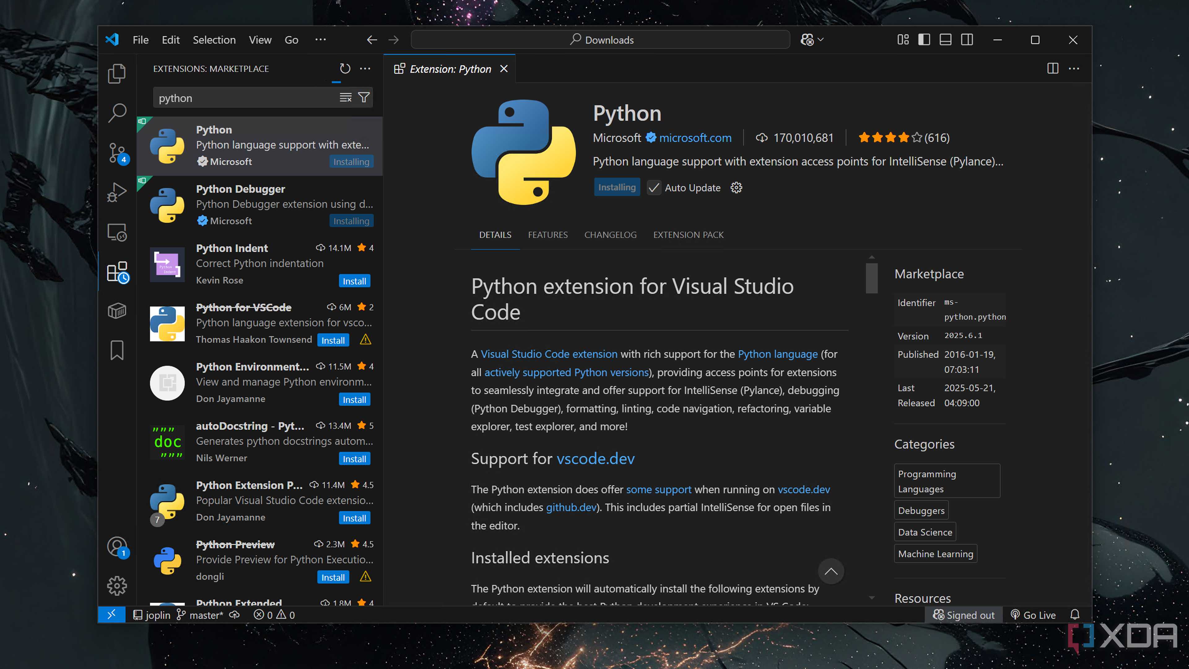 Adding Python to VS Code