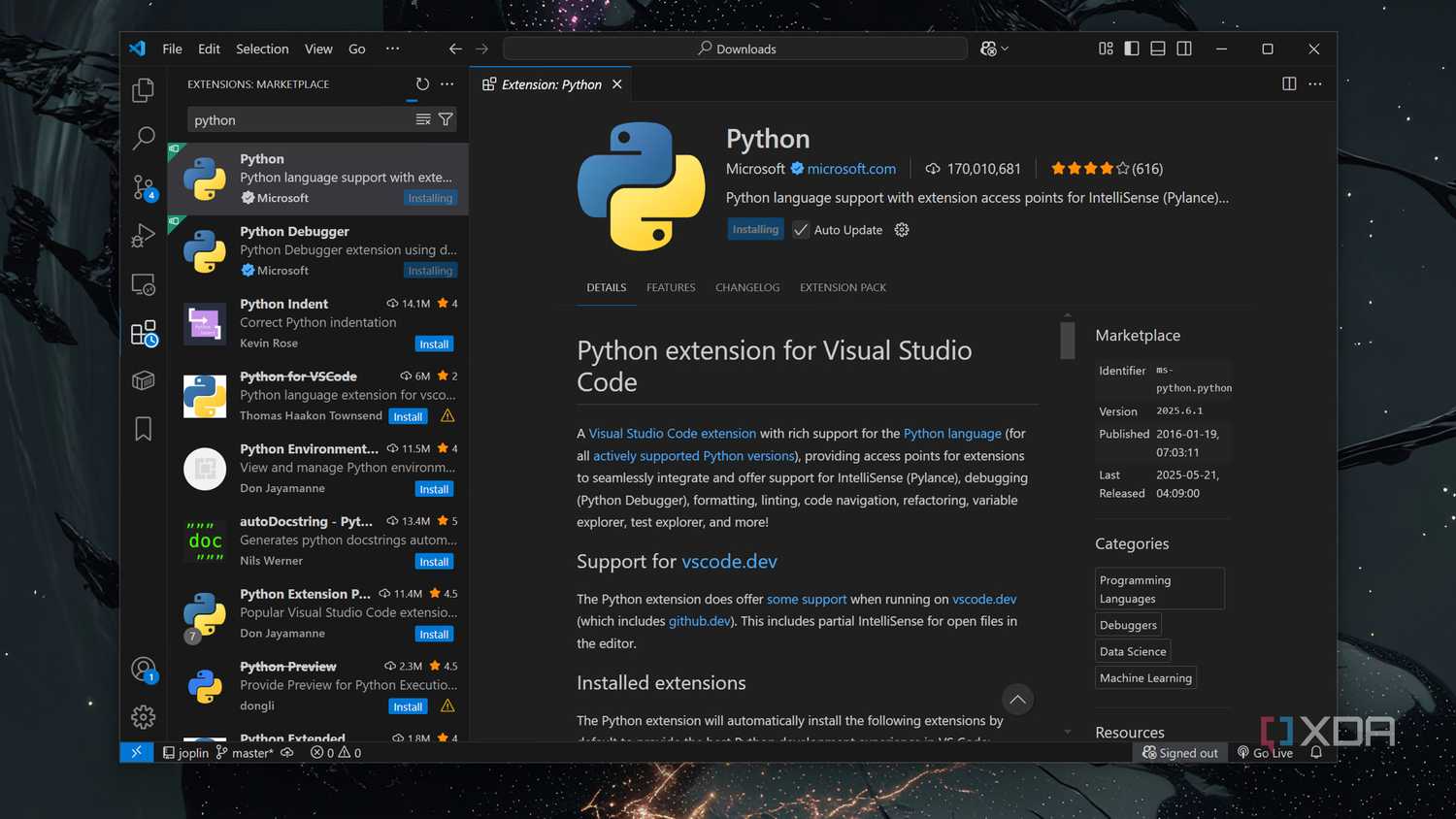 Adding Python to VS Code
