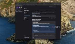 Screenshot of Waterfox on macOS showing Oblivious DNS is enabled