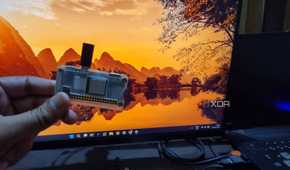 photo of Windows 11 desktop with a raspberry pi zero2w