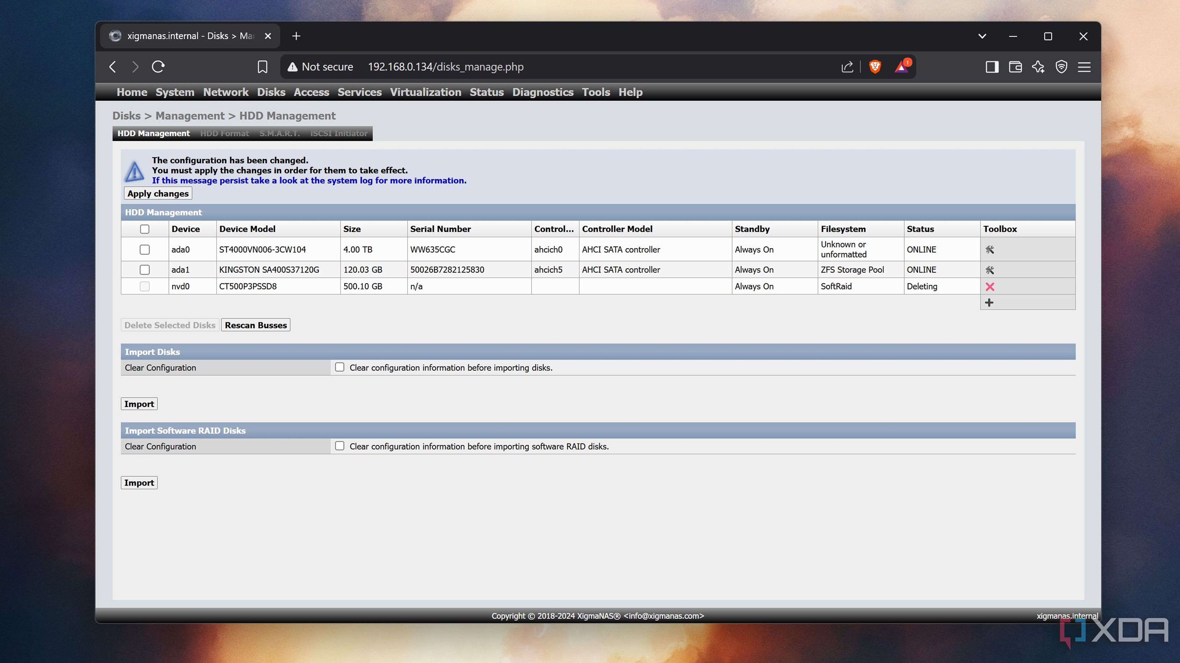 I used this obscure operating system with my NAS - here's how it went