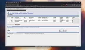 The HDD Management tab in XigmaNAS
