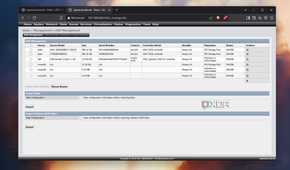 The HDD Management tab in XigmaNAS
