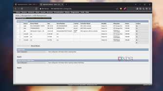 The HDD Management tab in XigmaNAS