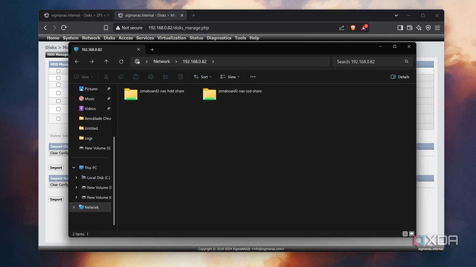I used this obscure operating system with my NAS - here's how it went
