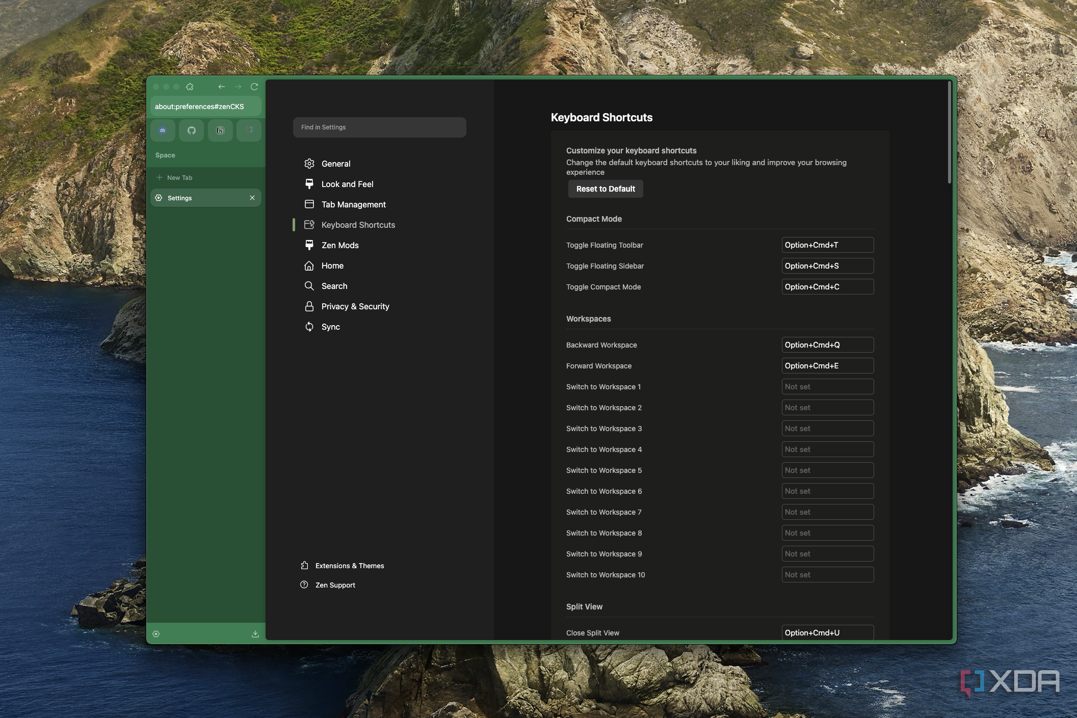 Zen browser 4