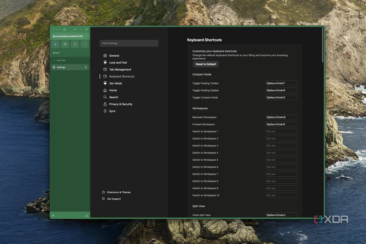 Zen browser 4