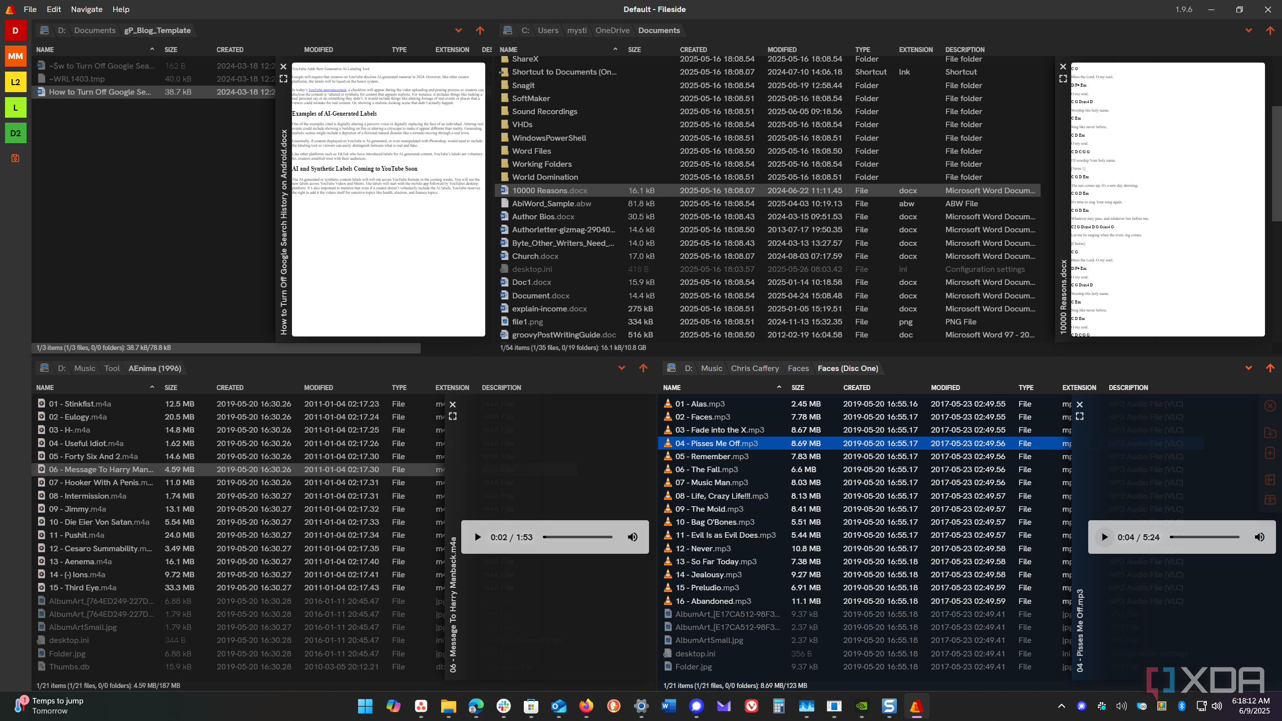 Default Fail Manager This file manager for Windows supports workspaces, dual pane browsing ...