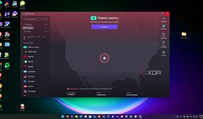 Shows launching proton vpn