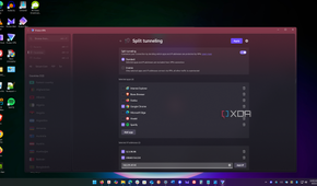 shows adding ip address to split tunneling in Proton VPN