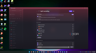shows adding ip address to split tunneling in Proton VPN