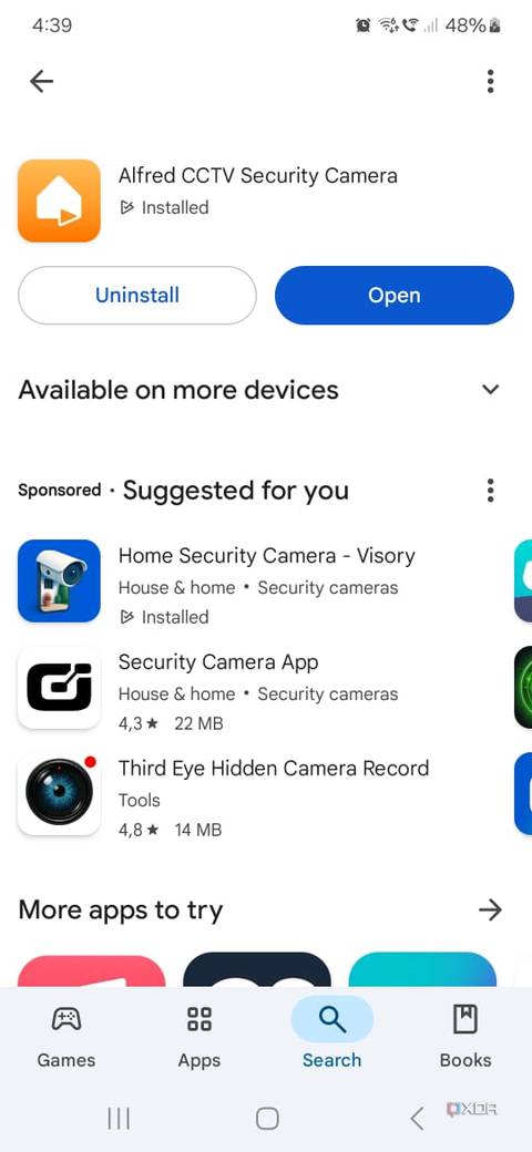 I turned my old phone into a makeshift security camera for when I'm away
