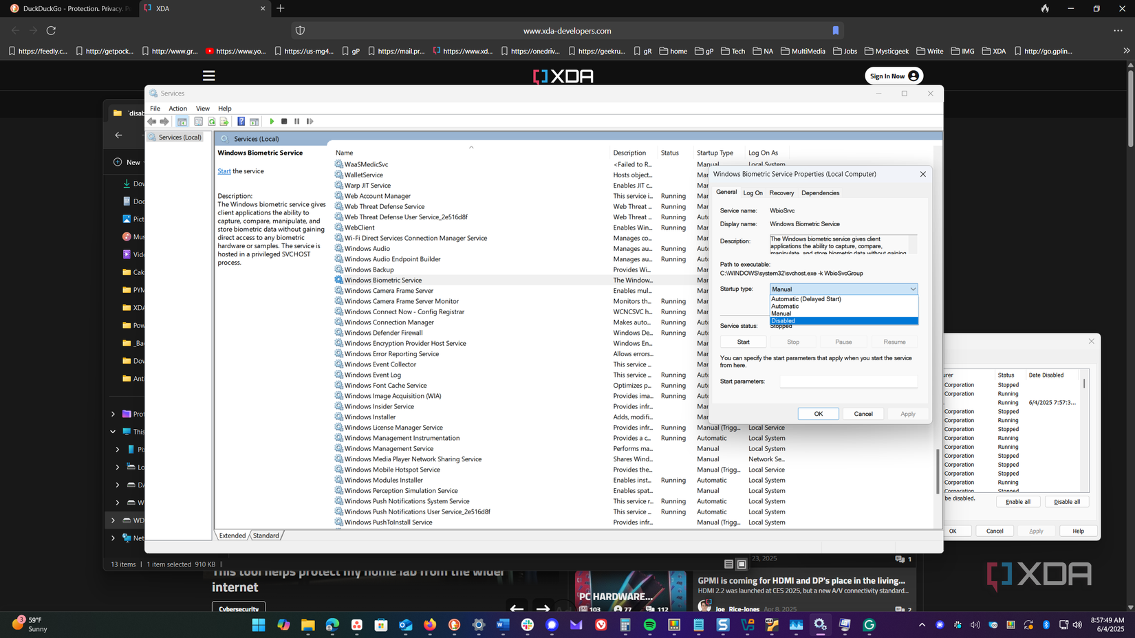 I disabled these 7 background services to boost Windows performance