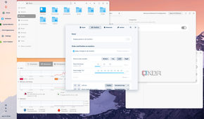 Shows moving taskbar on ZorinOS