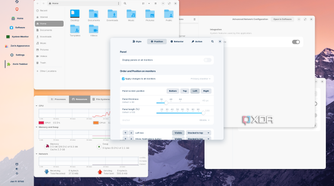 Shows moving taskbar on ZorinOS