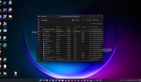 Screenshot of a Windows desktop showing startup tasks in Task Manager