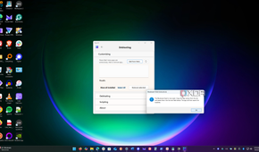 Shows bloatware feed option in TidyOS