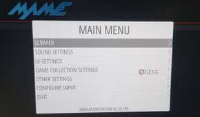 photo of adding game info using scraper retropie