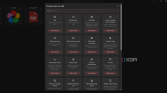 adding items to homarr dashboard